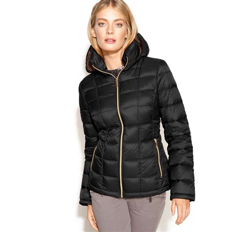 michael kors wrap coat|michael kors packable puffer coat.